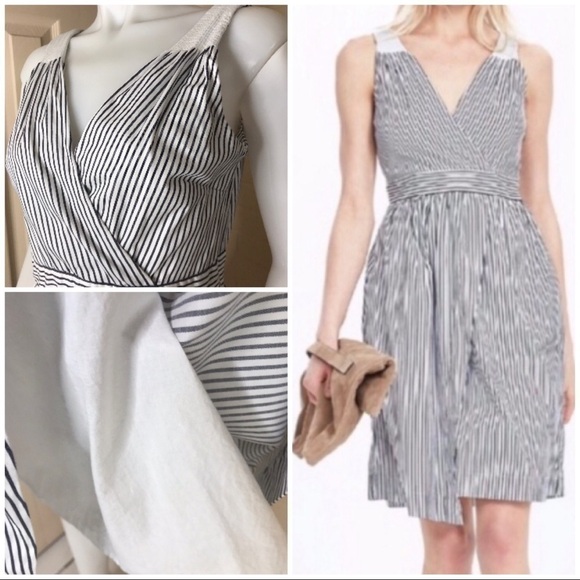 BANANA Republic Striped Dress - Picture 4 of 6
